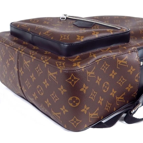 Louis Vuitton Josh Monogram Macassar Backpack Brown Rucksack - Picture 6 of 9